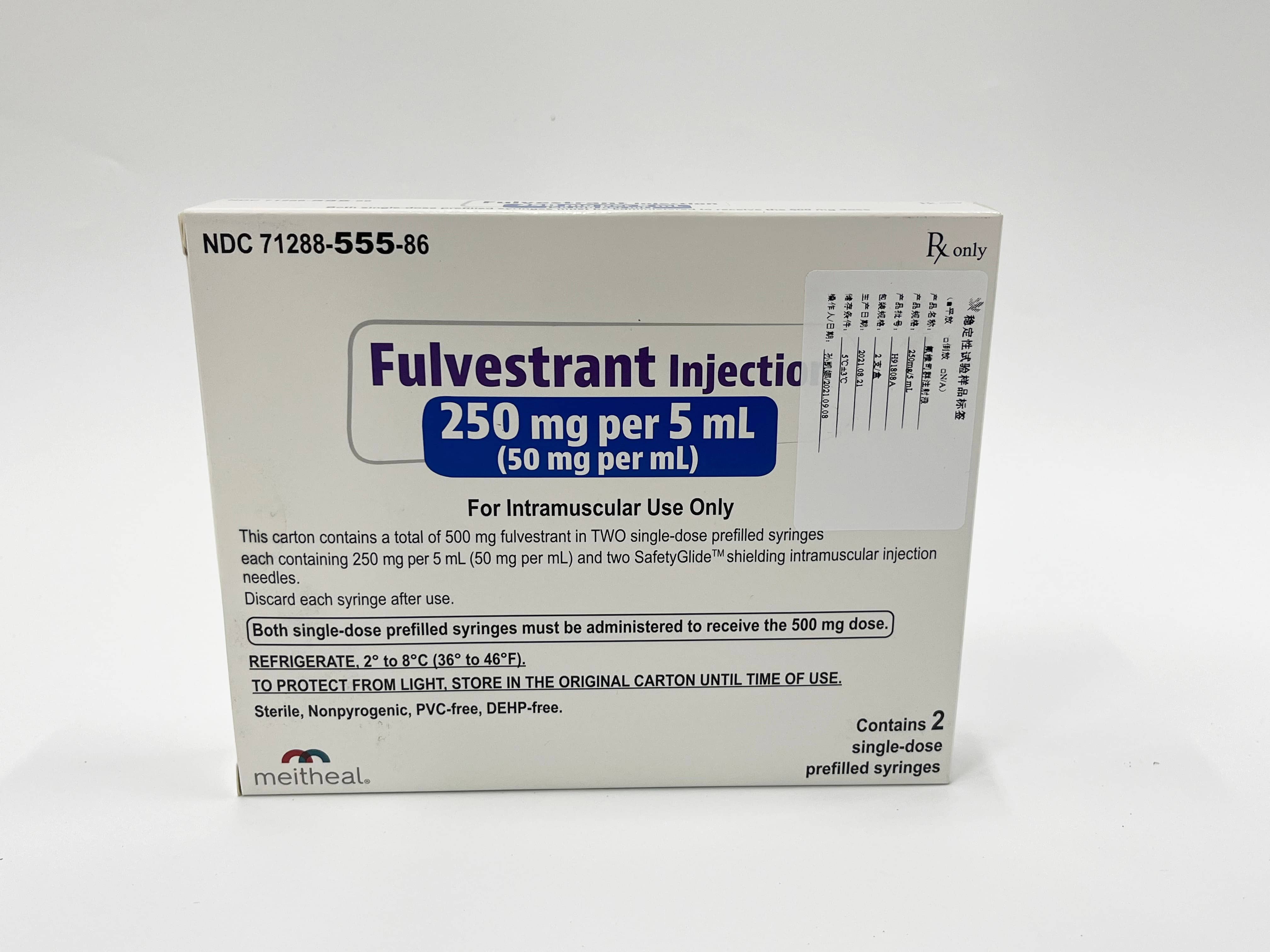 NKF's  Fulvestrant Injection getting approved by NMPA
